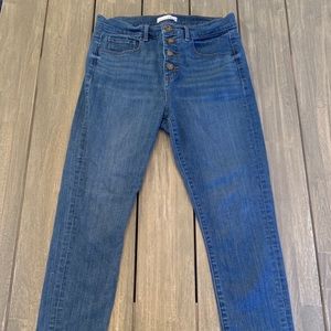 Button fly LOFT jeans